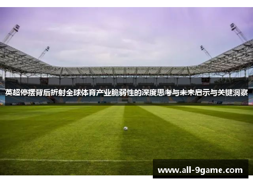 英超停摆背后折射全球体育产业脆弱性的深度思考与未来启示与关键洞察